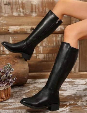 Cizme SHEIN, negru