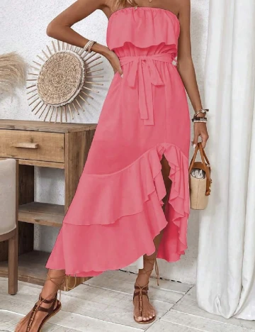Rochie medie SHEIN, roz