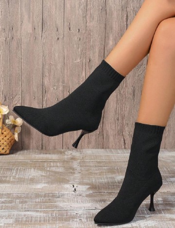 
						Botine SHEIN, negru