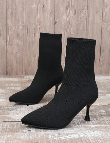 Botine SHEIN, negru