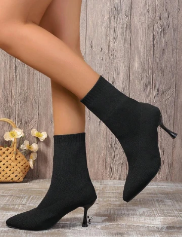 Botine SHEIN, negru