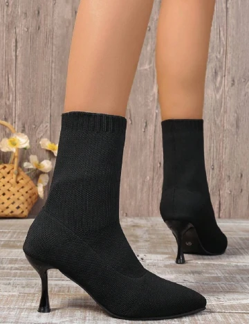Botine SHEIN, negru