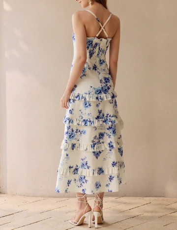 Rochie lunga SHEIN, ecru