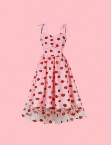 Rochie medie SHEIN, roz