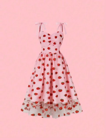 Rochie medie SHEIN, roz