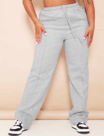 
						Pantaloni PRETTYLITTLETHING, gri
