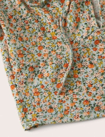Top SHEIN, floral print
