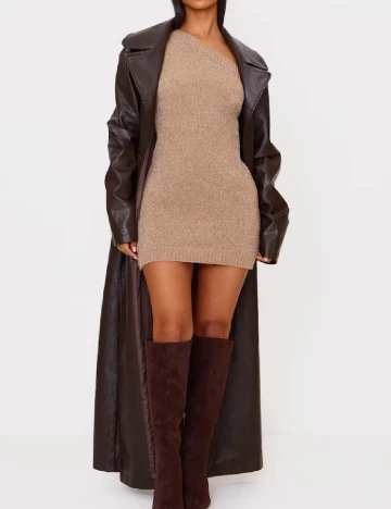 Rochie scurta PRETTYLITTLETHING, crem