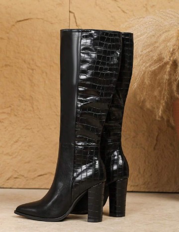Cizme SHEIN, negru