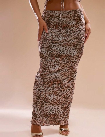 Fusta SHEIN, animal print