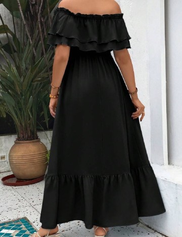 Rochie lunga SHEIN Maternity, negru