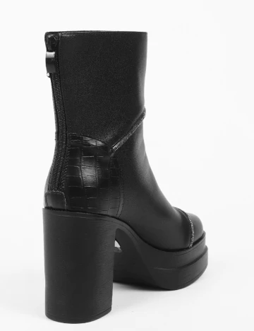 Botine SHEIN, negru