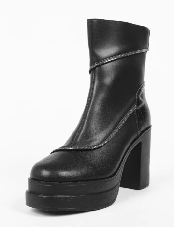 Botine SHEIN, negru