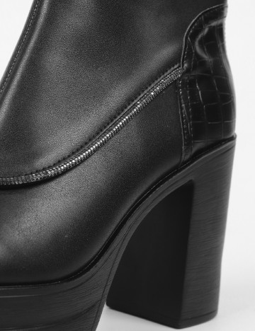 Botine SHEIN, negru