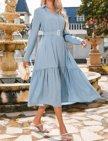 Rochie medie SHEIN, albastru