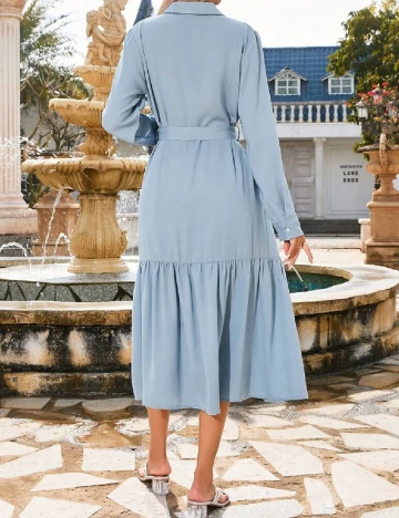 Rochie medie SHEIN, albastru