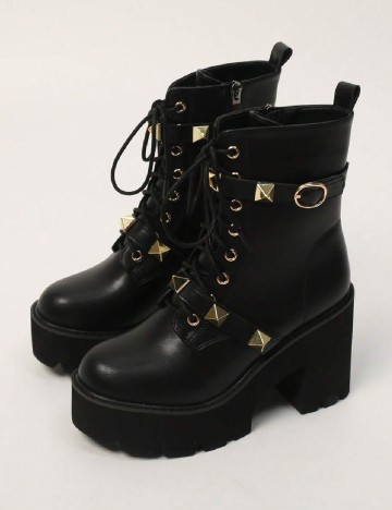 Botine SHEIN, negru