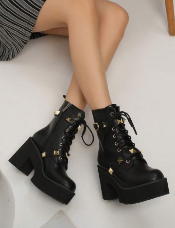 Botine SHEIN, negru