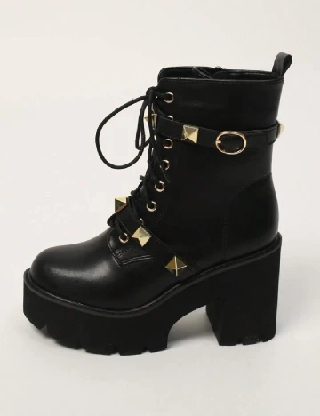 Botine SHEIN, negru