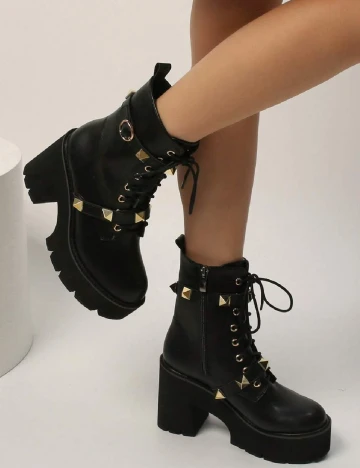 Botine SHEIN, negru