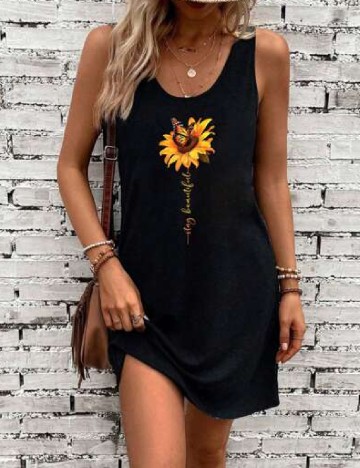 Rochie scurta SHEIN, negru