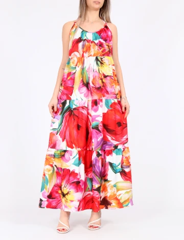 Rochie lunga SHEIN, floral print