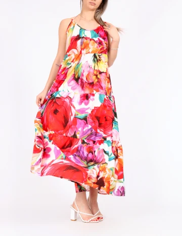 Rochie lunga SHEIN, floral print