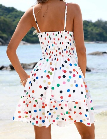 Rochie scurta SHEIN, alb
