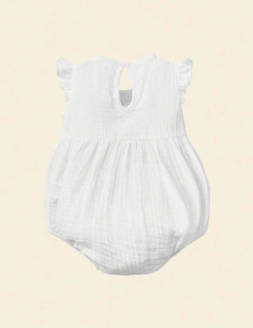 Body CozyCub, alb Alb