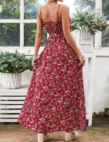 Rochie lunga SHEIN, rosu