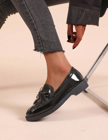 Mocasini SHEIN, negru