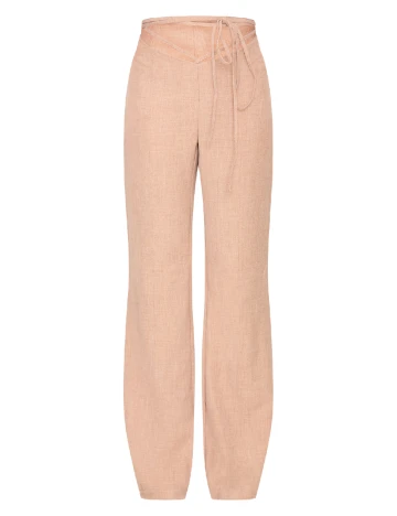 Pantaloni PRETTYLITTLETHING, maro