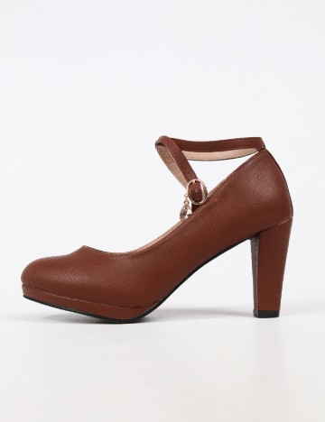 Pantofi SHEIN, maro