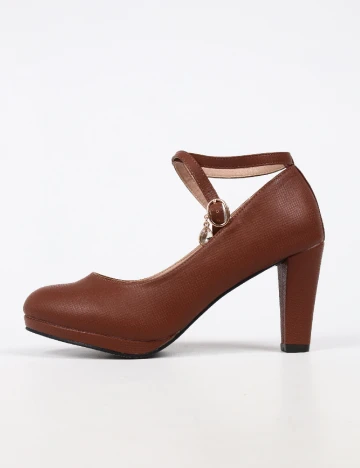 Pantofi SHEIN, maro