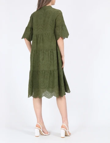 Rochie medie SHEIN, verde