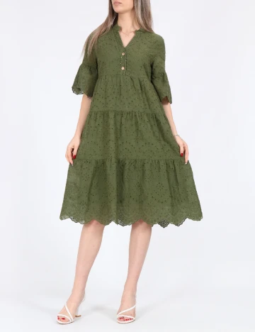 Rochie medie SHEIN, verde