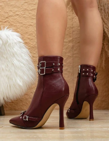 Botine SHEIN, visiniu