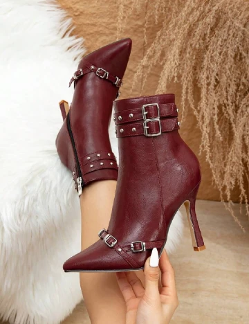 Botine SHEIN, visiniu