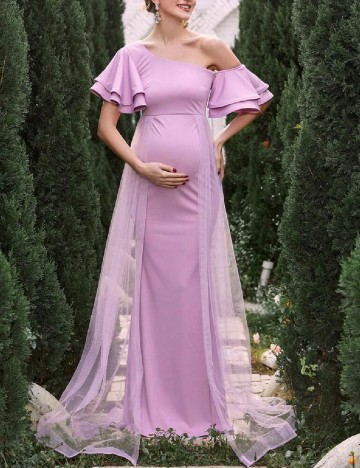 Rochie lunga SHEIN Maternity, roz