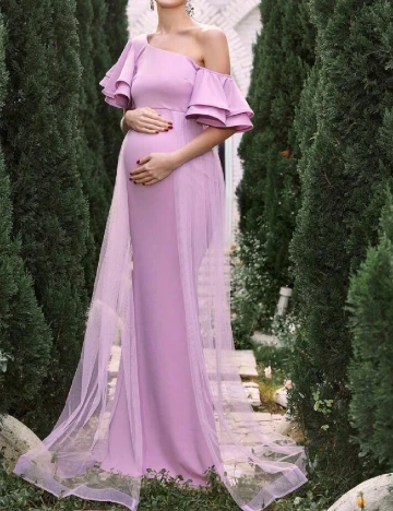 Rochie lunga SHEIN Maternity, roz