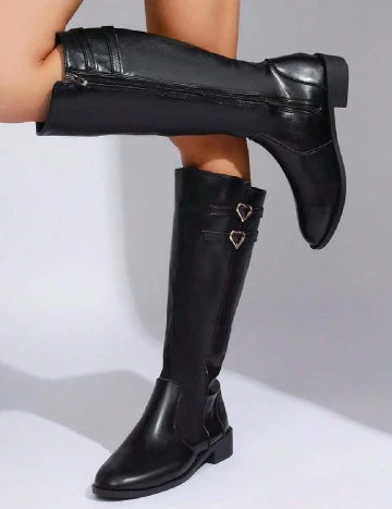Cizme SHEIN, negru Negru