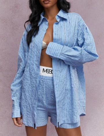 Camasa Missguided, albastru