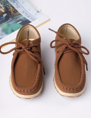 Pantofi Shein Kids, maro
