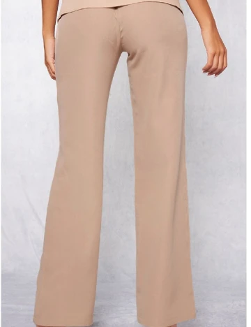 Pantaloni PRETTYLITTLETHING, maro