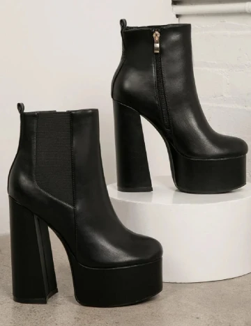 Botine SHEIN, negru