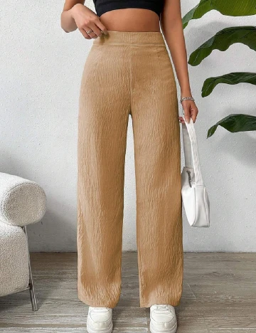 Pantaloni SHEIN, maro