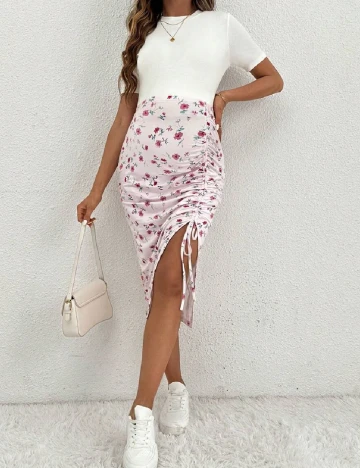 Fusta SHEIN Maternity, roz