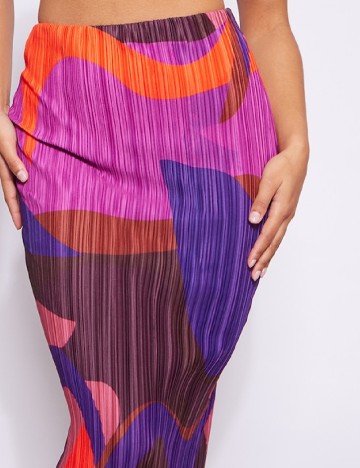 Fusta PRETTYLITTLETHING, mix culori