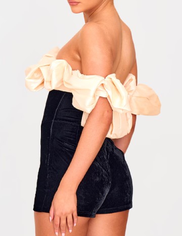 Salopeta PRETTYLITTLETHING, negru