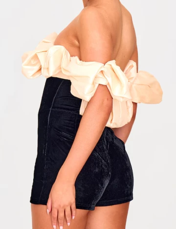 Salopeta PRETTYLITTLETHING, negru